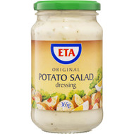 5 PACK of Eta Dressings Potato Salad 365g
