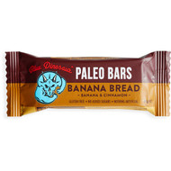 5 PACK of Blue Dinosaur Paleo Bars Banana Bread 45g