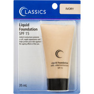5 PACK of Classic Face Foundation Liquid Tottle Ivory 35ml