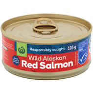 5 PACK of WW Red Salmon 105g