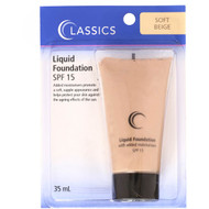 5 PACK of Classics Foundation Liquid Tottle Soft Beige 35ml