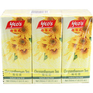 5 PACK of Yeo's Drink Chrysanthemum 6 pack