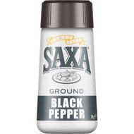 5 PACK of Saxa Pepper Black Picnic Pack 50g
