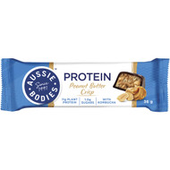 5 PACK of Aussie Bodies Protein Bar Peanut Butter Crisp 36g