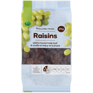 5 PACK of WW Raisins  375g