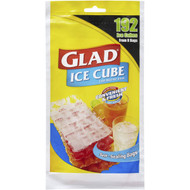 5 PACK of Glad Freezer Ice Cube Bag 8 pack