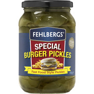 5 PACK of Fehlbergs Burger Pickles 490g