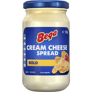 5 PACK of Bega Cream Cheese Spread Bold 250g