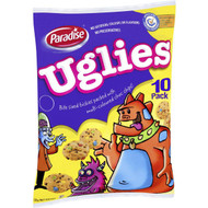 5 PACK of Paradise Kidz Kids Uglies Snack Pack 10pk 250g