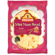 5 PACK of Mission Mini Naan  240g