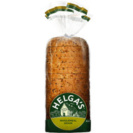 5 PACK of Helga's Wholemeal Bread With Grains 850G