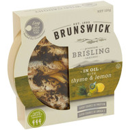 5 PACK of Brunswick Sardines With Lemon &thyme 120g