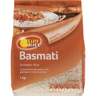 5 PACK of Sunrice Basmati Rice  1kg