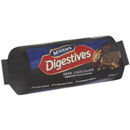 5 PACK of Mcvitie's Digestives Biscuit Dark Chocolate 300g