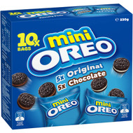 5 PACK of Oreo Mini Mixed Multipack  230g
