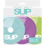 5 PACK of Sup Weekly Capsule Organiser