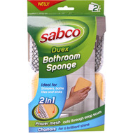 5 PACK of Sabco Duex Bathroom Sponge Scrubber 2 pack