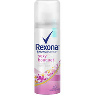 5 PACK of Rexona Women Antiperspirant Aerosol Deodorant Sexy Bouquet 50ml