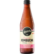 5 PACK of Remedy Kombucha Raspberry Lemonade 330ml