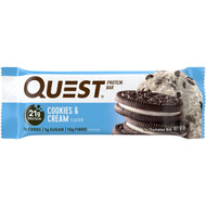 5 PACK of Quest Bar Cookies & Cream 60g