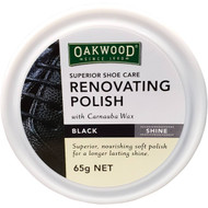5 PACK of Oakwood Renovating Shoe Polish 65g