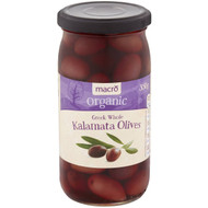 5 PACK of Macro Organic Olives Whole Greek Kalamata 350g