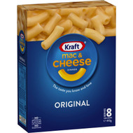 5 PACK of Kraft Mac & Cheese Dinner Original 410g