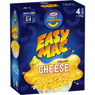5 PACK of Kraft Easy Mac Classic Cheese 4 pack