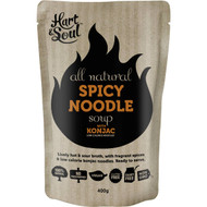 5 PACK of Hart & Soul Spicy Noodle Soup Pouch 400g