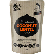 5 PACK of Hart & Soul Coconut & Lentil Soup 400g