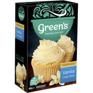 5 PACK of Green's Cupcake Vanilla Mix 490g