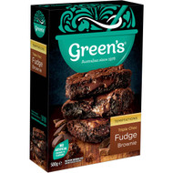 5 PACK of Green's Brownie Mix Triple Chocolate Fudge 500g