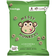 5 PACK of Freedom Foods Messy Monkey Bites Chicken 8 pack