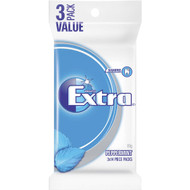 5 PACK of Extra Peppermint Chewing Gum Sugar Free Multipack 3x14 Piece 81g
