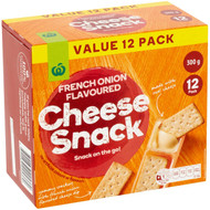 5 PACK of Essentials Crispbread & Cheese French Onion Dip 12 pack