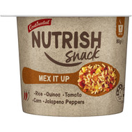 5 PACK of Continental Nutrish Snack Mex It Up Pot 80g