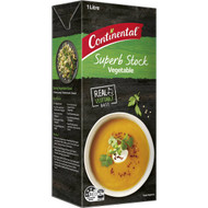 5 PACK of Continental Liquid Vegetable Stock 1l