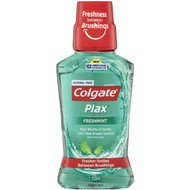 5 PACK of Colgate Plax Alcohol Free Mouthwash Freshmint 250ml