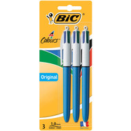 5 PACK of Bic Clic 4 Colour Pen 3 pack
