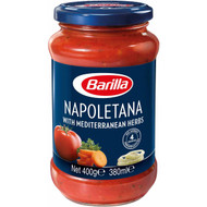 5 PACK of Barilla Pasta Sauce Napoletana 400g