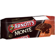5 PACK of Arnott's Chocolate Monte 200g
