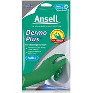 5 PACK of Ansell Gloves Dermo Plus Small 1 pair