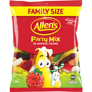 5 PACK of Allen's Party Mix Family Bag Lollies 465g