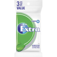 5 PACK of Extra Spearmint Chewing Gum Sugar Free Multipack 3x14 Piece 81g