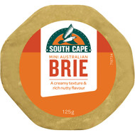5 PACK of South Cape Mini Brie Cheese Wheel 125g