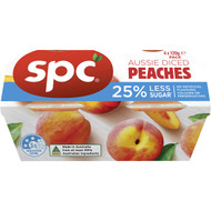 5 PACK of Spc Peaches Reduced Sugar  4 pack