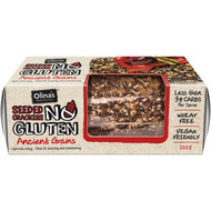 5 PACK of Olina's Gluten Free Seeded Crackers Ancient Grains 100g