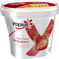 5 PACK of Yoplait Strawberry Yoghurt 1kg