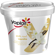 5 PACK of Yoplait Vanilla Yoghurt 1kg