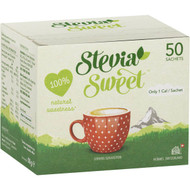 5 PACK of Stevia Sweet Granulated Sachets 1g x50 pack